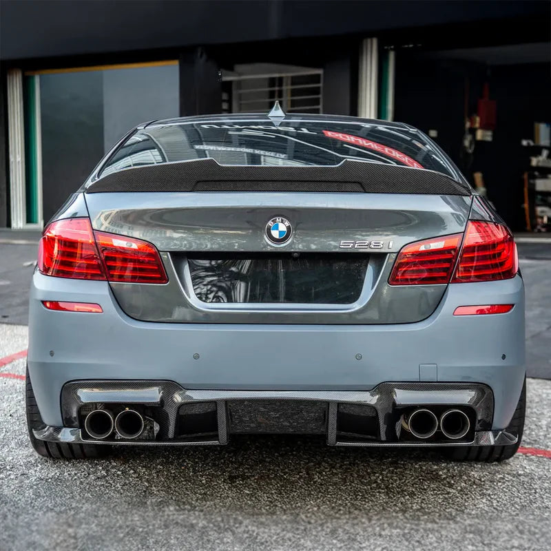 BMW M5 F10 Pre Preg Dry Carbon PSM Style Rear Spoiler