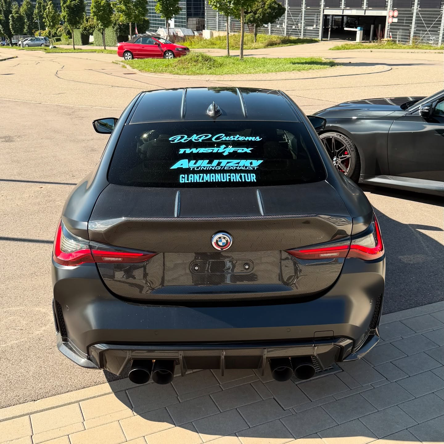 BMW M3 G80 Pre Preg Dry Carbon CSL Style Trunk Boot Lid