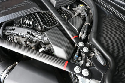 BMW G87 M2 Pre Preg Dry Carbon ECU Engine Compartment Cover