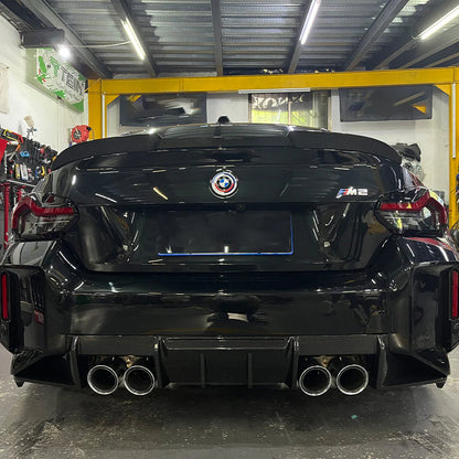 BMW M2 G87 Pre Preg Dry Carbon R44 Rear Diffuser