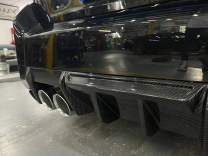BMW M2 G87 Pre Preg Dry Carbon R44 Rear Diffuser