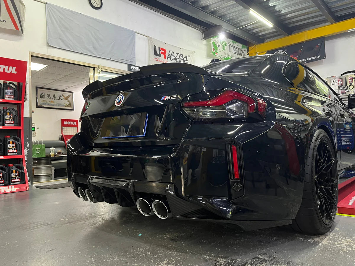 BMW M2 G87 Pre Preg Dry Carbon R44 Rear Diffuser