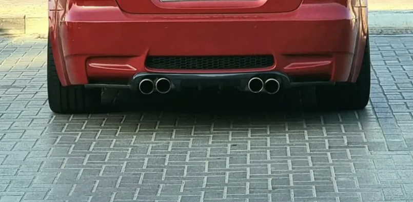 BMW M3 E92 Carbon Fiber MP Style Rear Diffuser