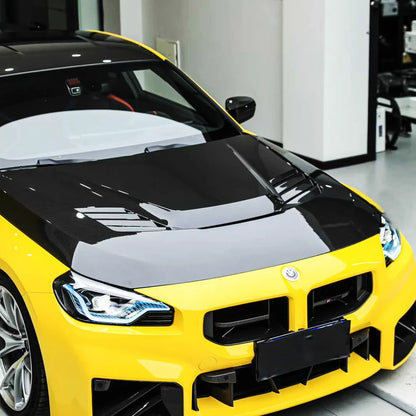 BMW M2 G87 Pre Preg Dry Carbon Fiber Hood 1:1 OEM Fitment