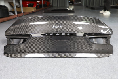 BMW M3 G80 Pre Preg Dry Carbon CSL Style Trunk Boot Lid