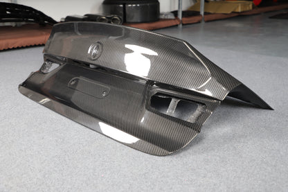 BMW M3 G80 Pre Preg Dry Carbon CSL Style Trunk Boot Lid