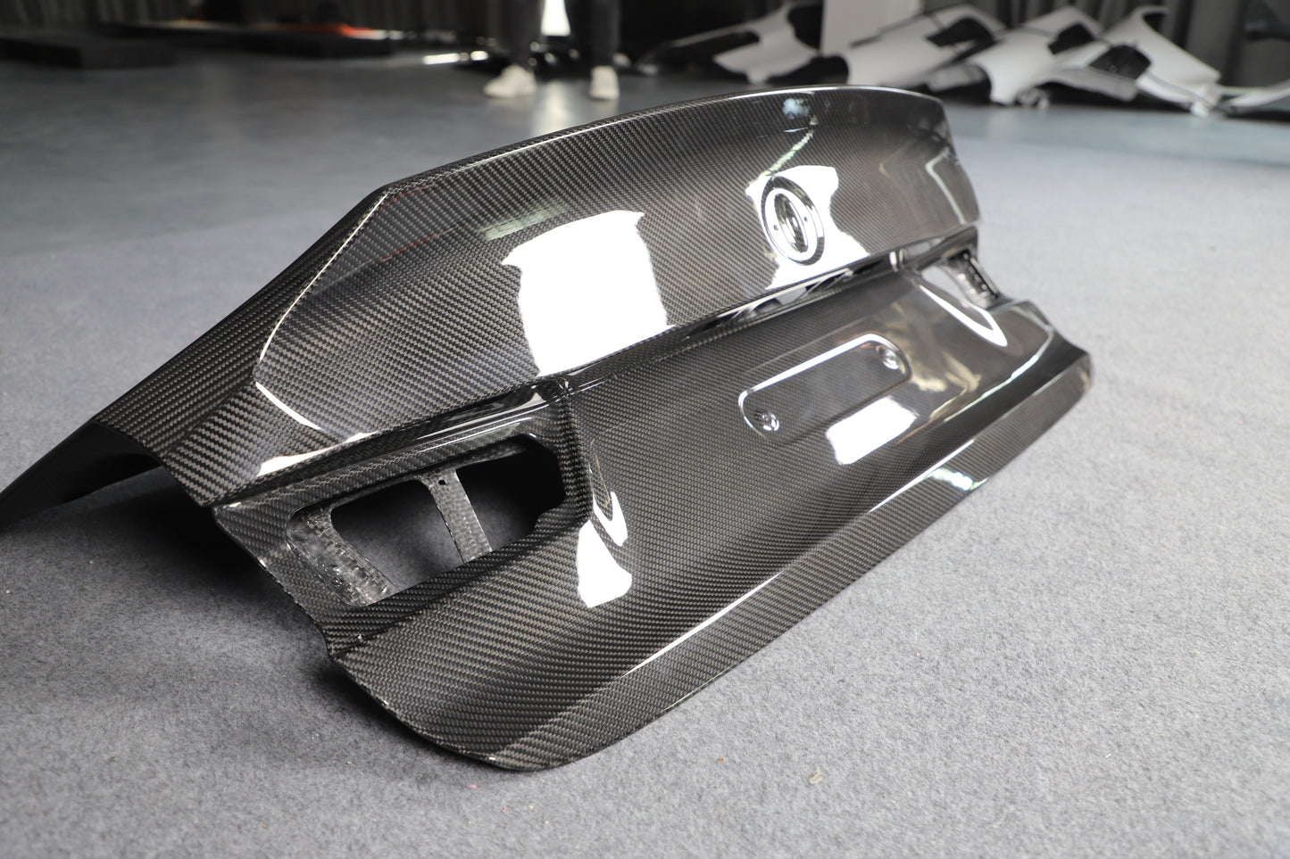 BMW M3 G80 Pre Preg Dry Carbon CSL Style Trunk Boot Lid