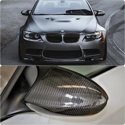BMW 3 Series E93 Dry Carbon Fiber Mirror Caps