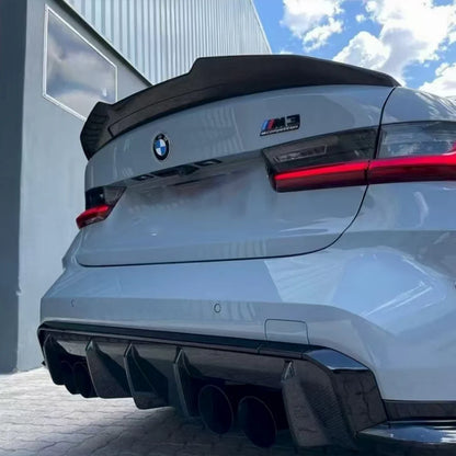 BMW M3 G80 PSM Style Dry Carbon Rear Spoiler