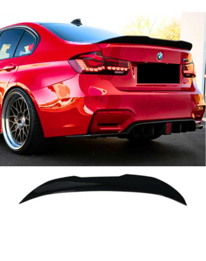 BMW Gloss Black F80 M3 PSM Style Rear Spoiler