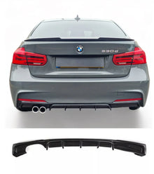 BMW 3 Series F30/F31  M-Performance Style Rear Diffuser Single Exit Twin Tip Exhaust M-Sport