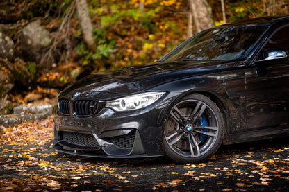 BMW Gloss Black M4 F82 1-PIECE M-Performance Style Front Lip