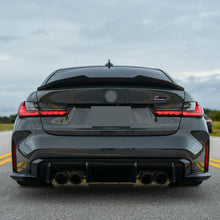 BMW 3 Series G20 Pre Pregged Dry Carbon PSM Style Rear Spoiler