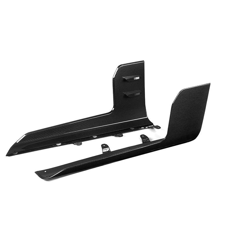 BMW M2 G87 Pre Pregged Dry Carbon Side Skirts MP Style