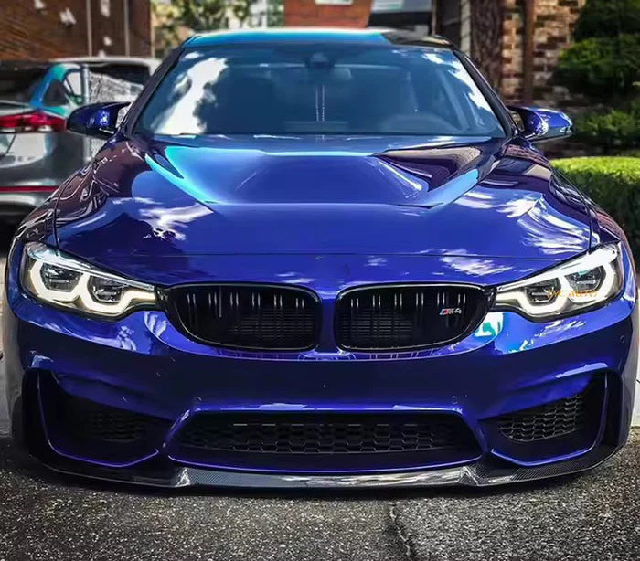 BMW M4 F82 Pre Pregged Dry Carbon CS Style Front Lip