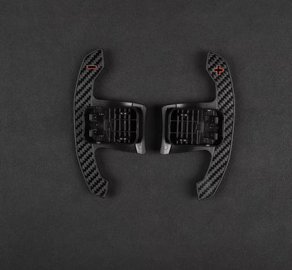 BMW Magnetic Carbon Paddle Shifters Red