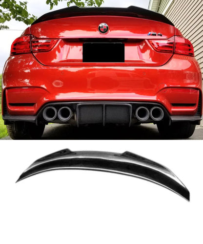 BMW M4 F82 Gloss Black PSM Style Rear Spoiler